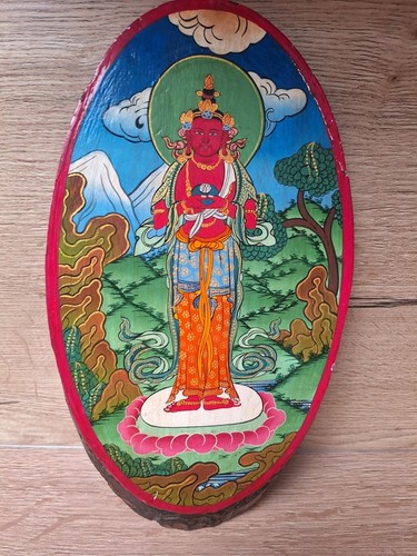 Peinture népalaise sur une