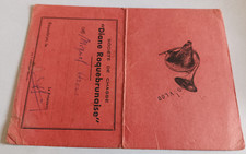 1969 ancienne carte de chasse