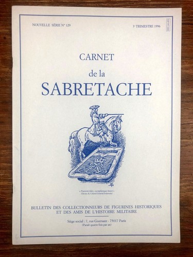 Carnet sabretache 129 - sabretache,