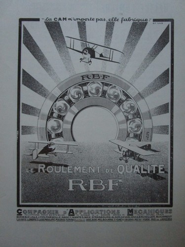 1922 pub cam - cam, mecanique
