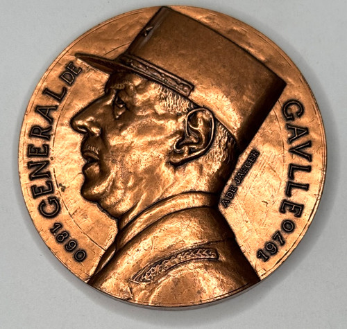 Superbe médaille cuivre - médaille, en