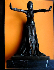 Danseuse exotique en bronze signé Chiparus