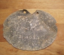 plaque identite allemande ww1 alsace munster