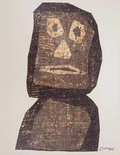 Jean dubuffet totem moaï - jean, :