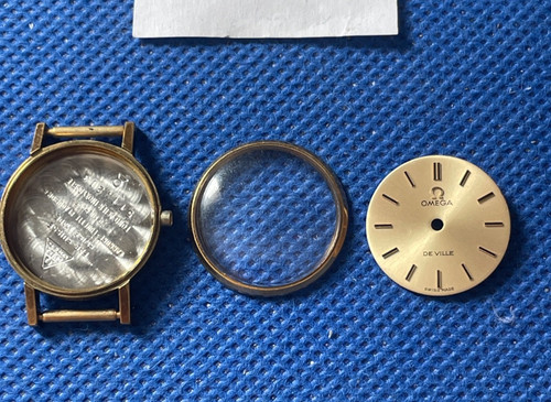 Boîtier omega 511 213 - 511.213, plaqué