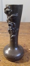PETIT VASE EN ETAIN DE STYLE ART NOUVEAU SIGNE C DEFRANOZ