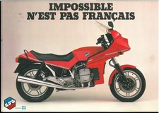 ORIGINAL Brochure MOTO BFG 1300 cm3 Depliant Publicitaire Catalogue en Français