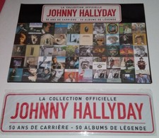 JOHNNY HALLYDAY PLAQUE METAL +