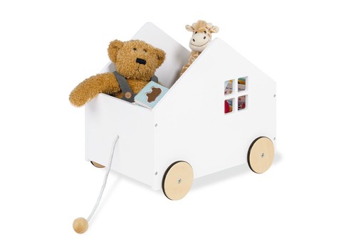 Coffre jouets sur roulettes - a,