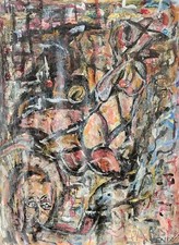 Tableau Huile sur papier 2