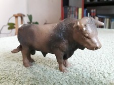 La ferme SCHLEICH Vintage 90's -Taureau brun ancien