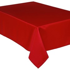 Nappe Antitache "Unie" 140x240cm Rouge