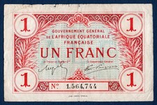 Billet 1 Franc N.D. (1917)