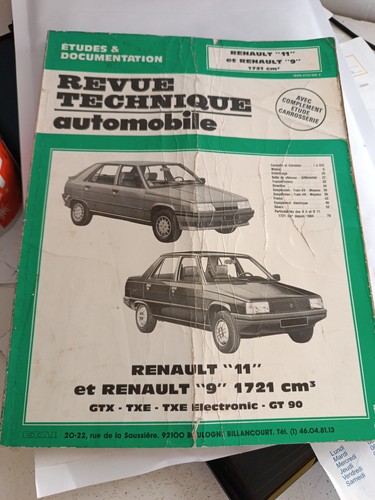 Revue technique automobile - revue,