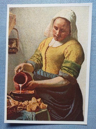 Carte postale vermeer de - carte, ak