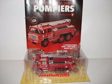 CAMION SAPEURS POMPIERS BERLIET FF 6X6 FOURGON POMPE TONNE HORS ROUTE  au 1/43°