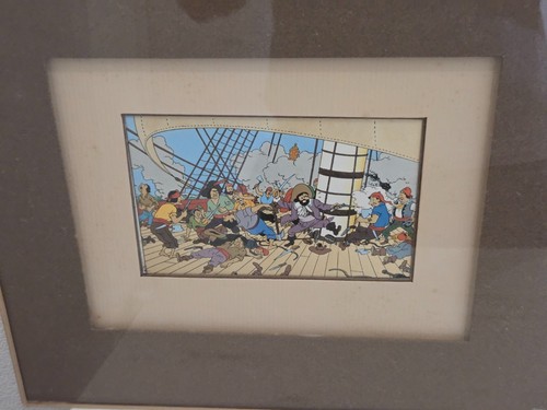 Cadre tintin secret la - tintin, de