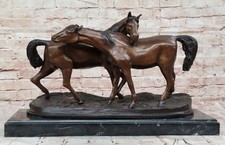 Moigniez Fonte Bronze Chevaux