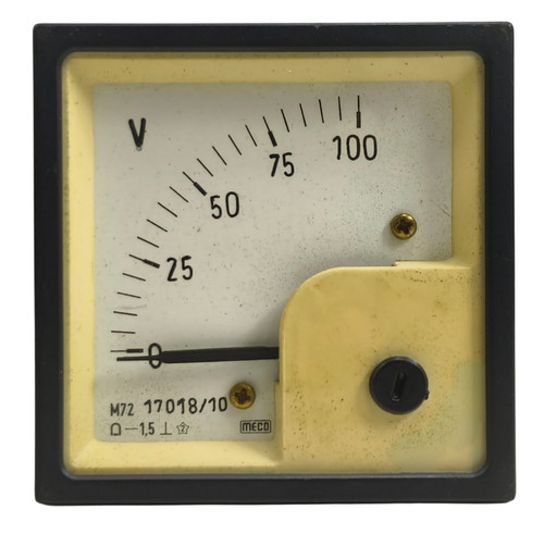 Meco m72 voltmètre - meco, analogique