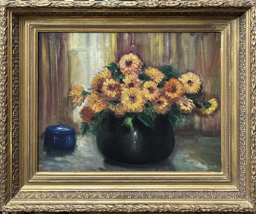 Original antique oil painting - original,