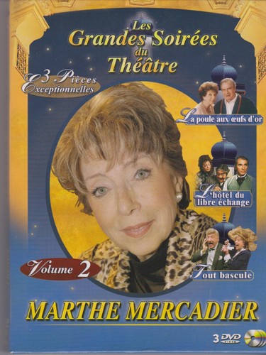 Coffret dvd theatre - coffret, marthe