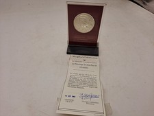 ARGENT MASSIF MEDAILLE PAPE