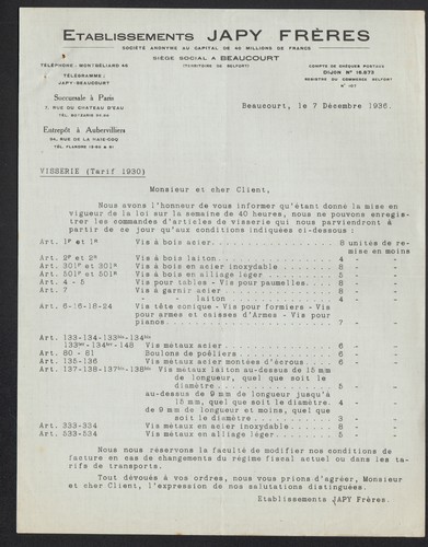 Beaucourt service - (90),