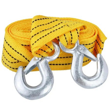 NEUF CORDE CABLE SANGLE DE REMORQUAGE TRACTION  3,5 m / 2 TONNES 2000 KG NEUF