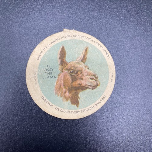 1930 dixie lid - dixie, circus