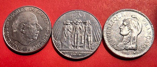 Lot belles pièces de - 3, 1