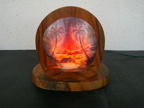 Lampe veilleuse coquillage - lampe,