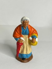 Santon ancien Femme parapluie