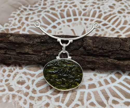 Pendentif fait main argent - fait,