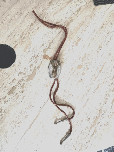 Collier cravate ancienne - cravate,