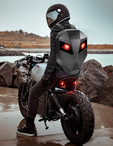 Sac dos led moto motard - led,