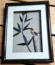 Tableau vintage en plumes –