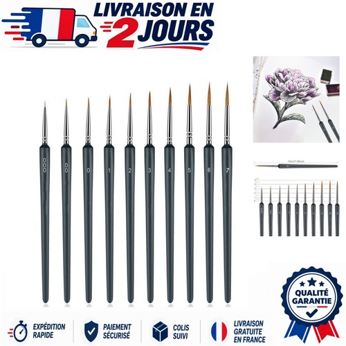 Pinceau détail fin pcs - pinceau,