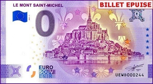 Mont saint michel - mont, billet