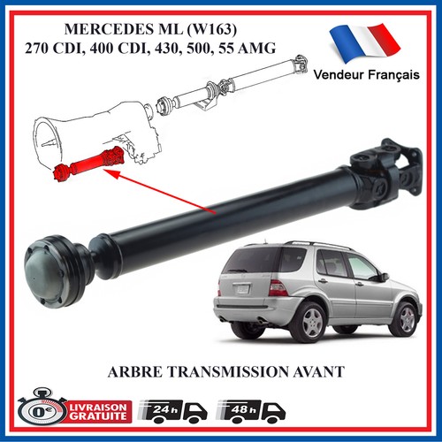 Arbre transmission avant - de,