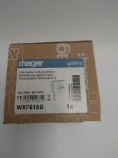 Interrupteur a clefs gallery 2 positions 2 modules pure WXF615B