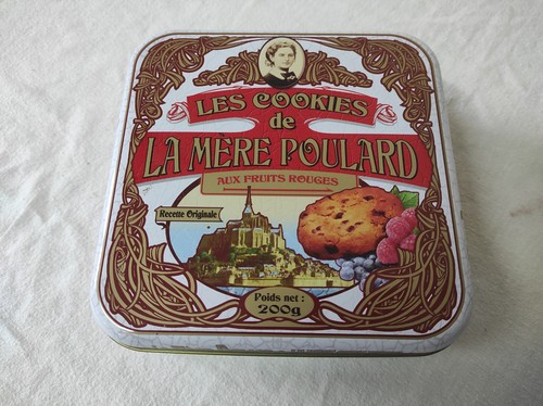 Boite métal cookies la - de,