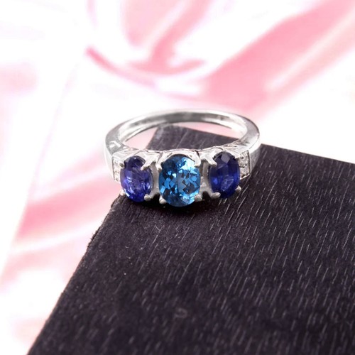 Bague tourmaline bleue - tourmaline,