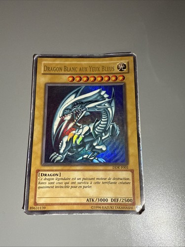 Carte dragon blanc - carte,