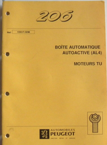 Manuel peugeot 206 - manuel,