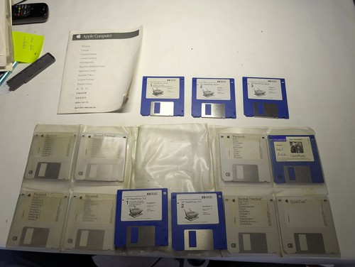 Lot disquettes macintosh - lot,