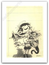 Affiche André Franquin Gaston