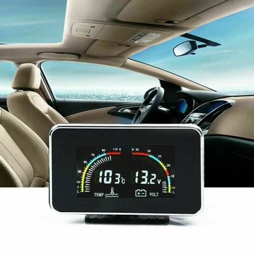 12v moto thermomètre - , lcd