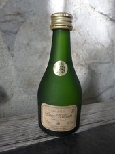 Mignonnette bouteille Eau de vie de poire william 5 cl non ouvert pleine