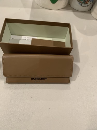 Burberry hard leather - leather, eyeglass