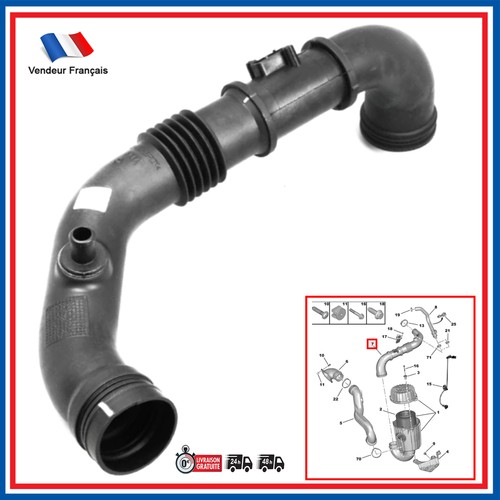 Durite turbo pour peugeot - durite, de